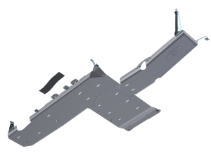 Jeep Wrangler JL Belly Pan - Artec Industries - Full Bellypan w/ Oil Door - 4 Door 3.6L Aluminum - `21-`25